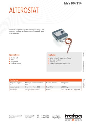 Data Sheet M2S 104/114