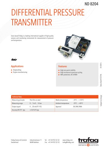 Data Sheet ND 8204