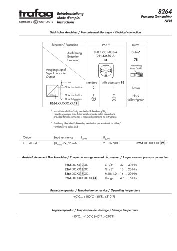 Instruction NPN 8264