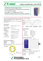RP10, 1-phase monitoring
