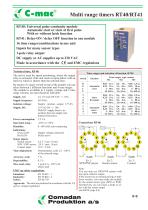 RT40/RT41, Multi range timers