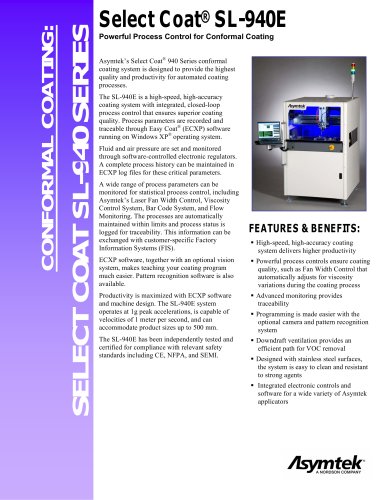 Powerful Process Control for Conformal Coating