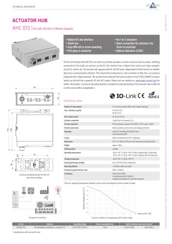 Actuator Hub AHC 072