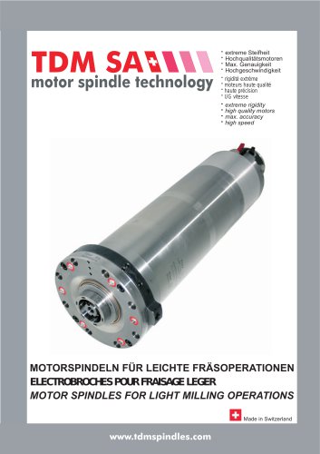 motor spindle technology