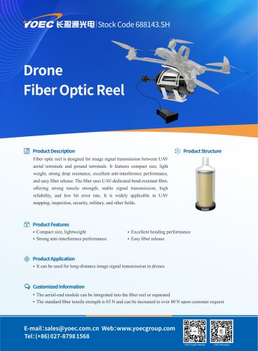 Drone Fiber Optic Reel