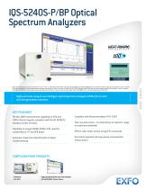 IQS-5240S-P/BP Optical Spectrum Analyzers