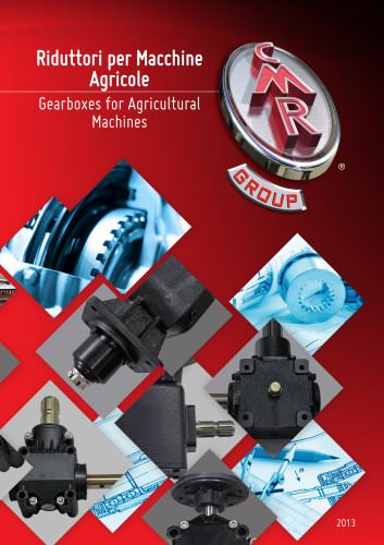 Gearboxes for agricultural machines