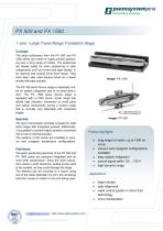 long distance linear actuator PX 500