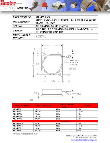 ML-4575-XX