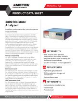 5800 Moisture Analyzer