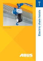 Electric chain hoists