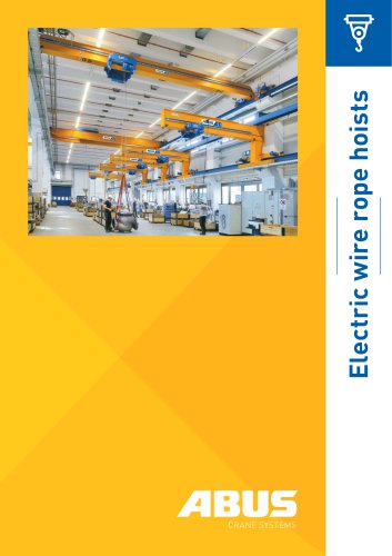 Electric wire rope hoists