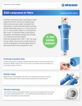 BOGE compressed air filters