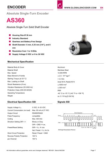 Datasheet AS360 (EN)