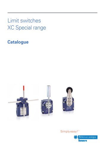 Limit switches XC Special range