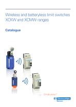 Wireless and batteryless limit switches XCKW and XCMW ranges