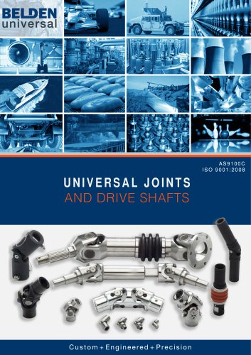 UNIVERSAL JOINTS AND DRIVE SHAFTS