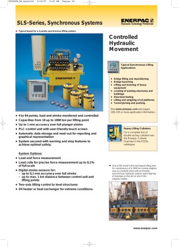 Enerpac Synchronous Liftsystem