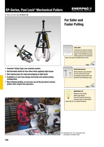 EP-Series, Posi Lock® Mechanical Pullers