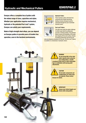 Hydraulic and Mechanical Pullers