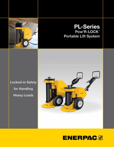 PL-Series Pow'R-LOCK Self-Locking Portable Lift System 2014