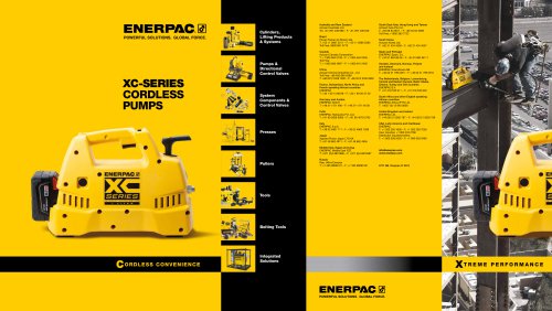 XC-SerieS CORDLESS PuMPS