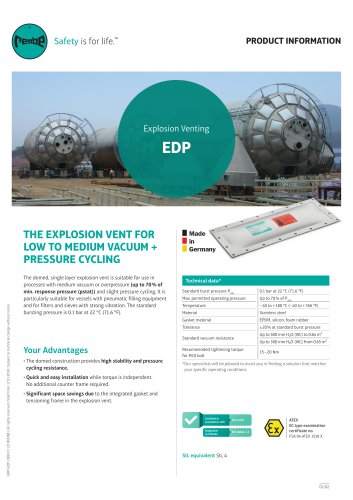 EDP Product information