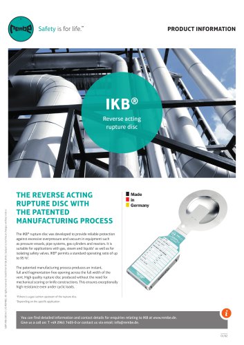 IKB Product Information