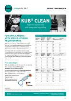 KUB clean with signalling unit Product Information