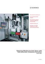 Series SBAL Balancing Machines for Axle Drives with Fully Automatic Unbalance Correction