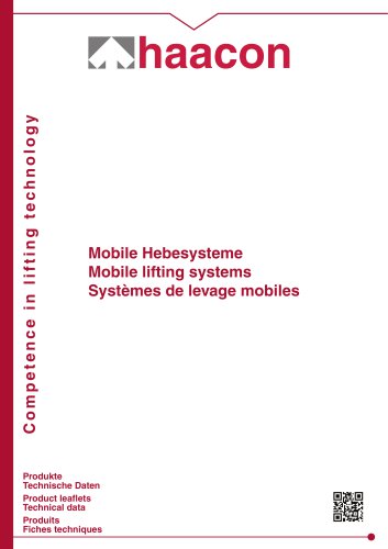 Mobile lifting systems