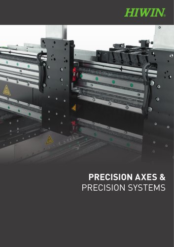 Catalogue Precision axes & precision systems