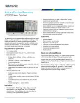 AFG31000 Series Datasheet