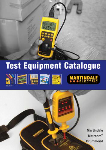 Test Equipment Catalogue