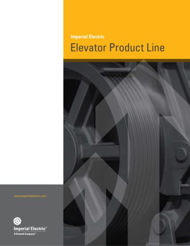 Imperial Electric Elevator Product Line