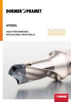 HYDRA HIGH PERFORMANCE REPLACEABLE HEAD DRILLS 2020