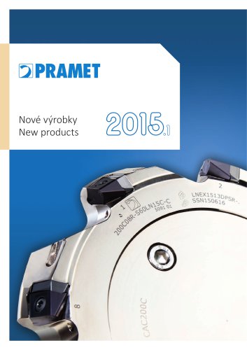 New Pramet products 2015.1