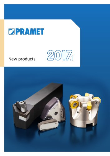 Pramet 2017.1 new products