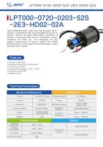 JINPAT LPT000-0720-0203-52S-2E3-HD02-02A slip ring