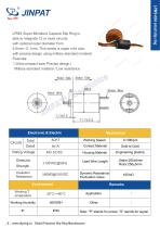 JINPAT slip ring Capsule Slip Rings LPMS-08A