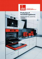 Production of household appliances