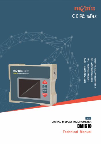 Rion  DMI610 digital display inclinometer 