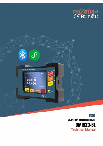 Rion DMI820-BL Bluetooth Electronic Level