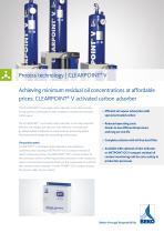 Activated carbon adsorber CLEARPOINT V