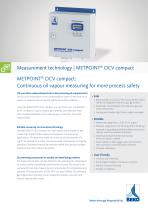 oil vapour measuring with METPOINT OCV compact