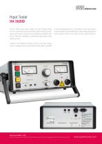 Hipot Tester HA 3600D