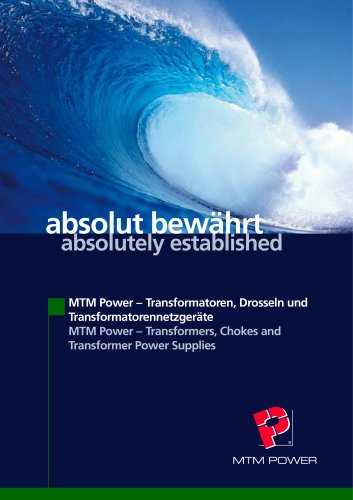 MTM Power Transformers, Chokes and Transformer Power Supplies