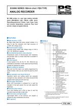 EH3000 SERIES PEN WRITING RECORDER