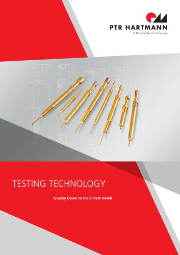 PTR HARTMANN Testing Technology Catalogue