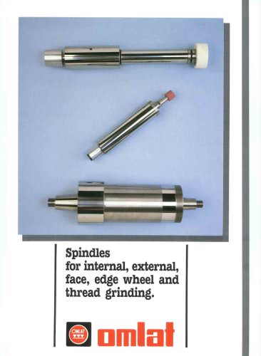 Spindles for grinding